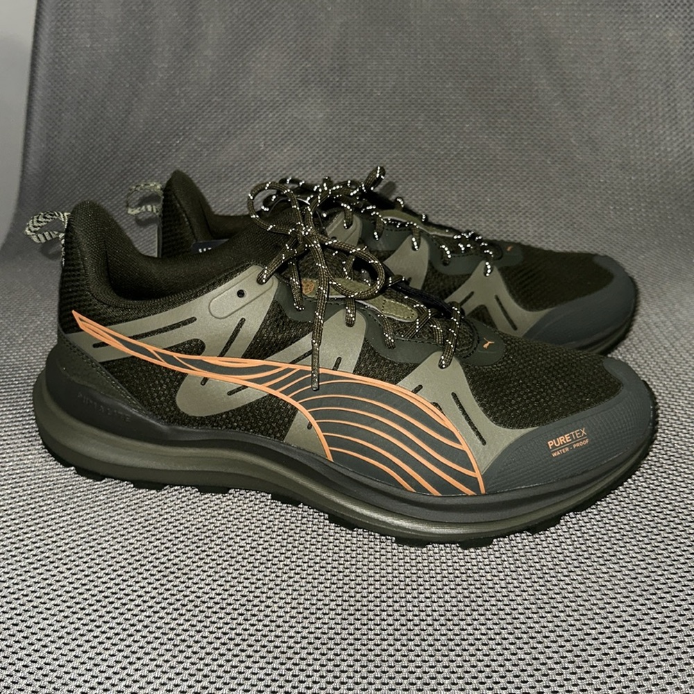 PUMA REFLECT LITE TRAIL PTX WATERPROOF NEW, size 11, very comfy, last one!310095